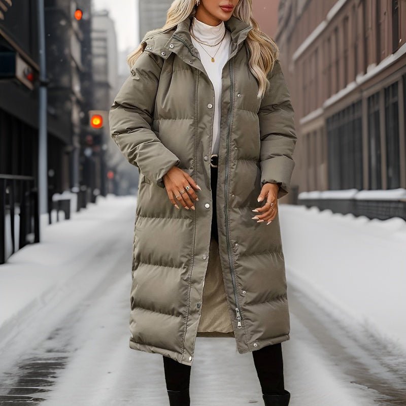 Drune | Puffer Jacke - Isolierte Winterjacke - Kapuzen-Design
