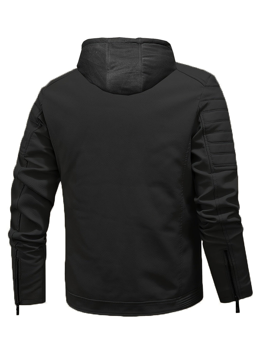 Drune | Modische Winddichte Lederjacke