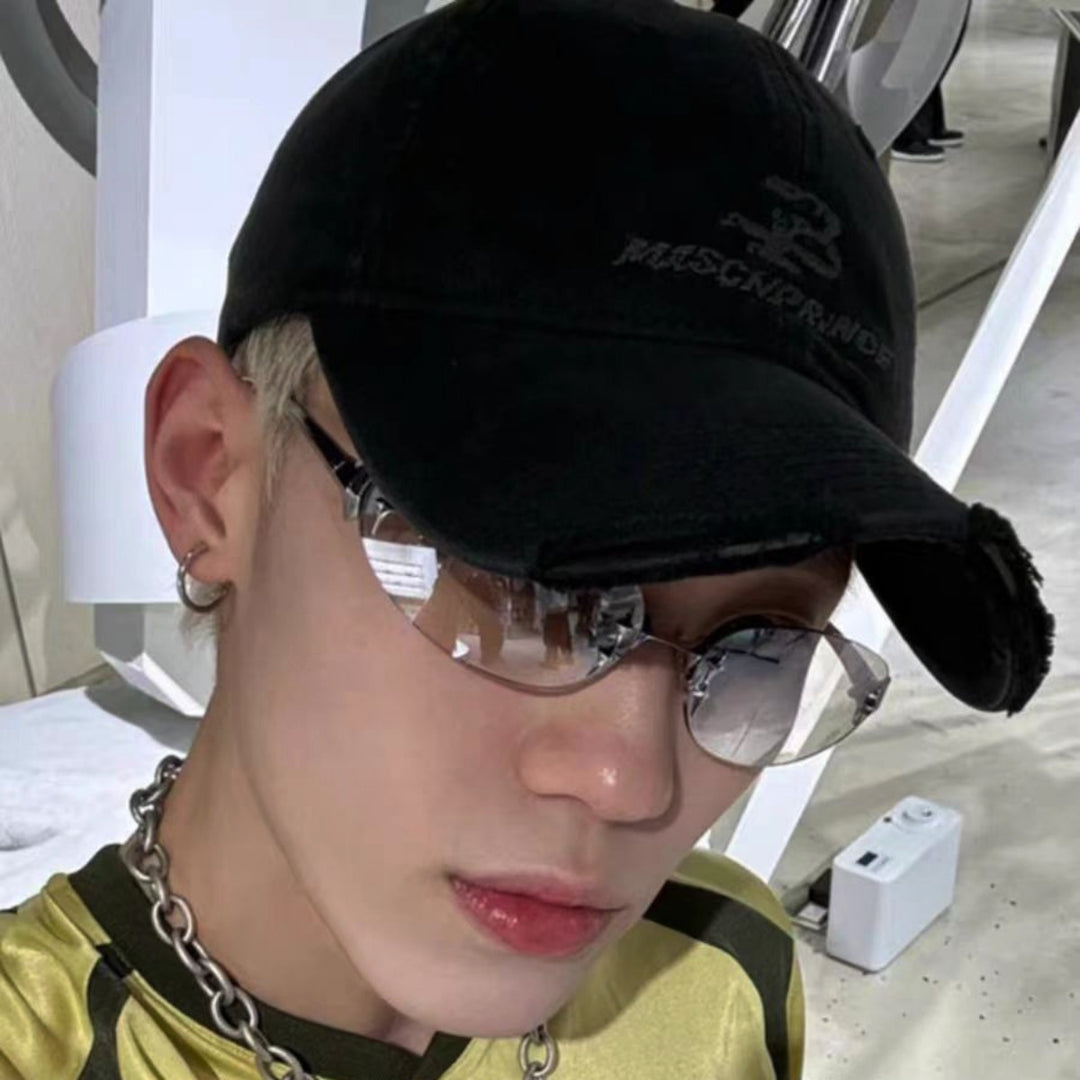 Drune | Star Rahmenlose Futuristische Sonnenbrille