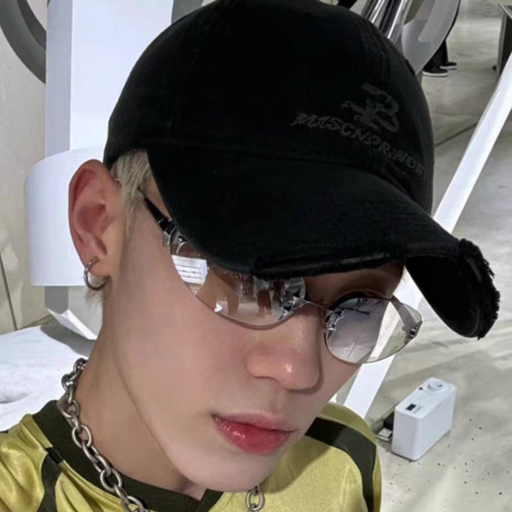 Drune | Star Rahmenlose Futuristische Sonnenbrille