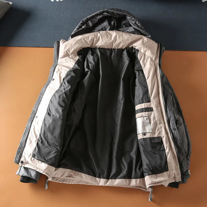 Drune | Herren wasserdichte Jacke mit Kapuze
