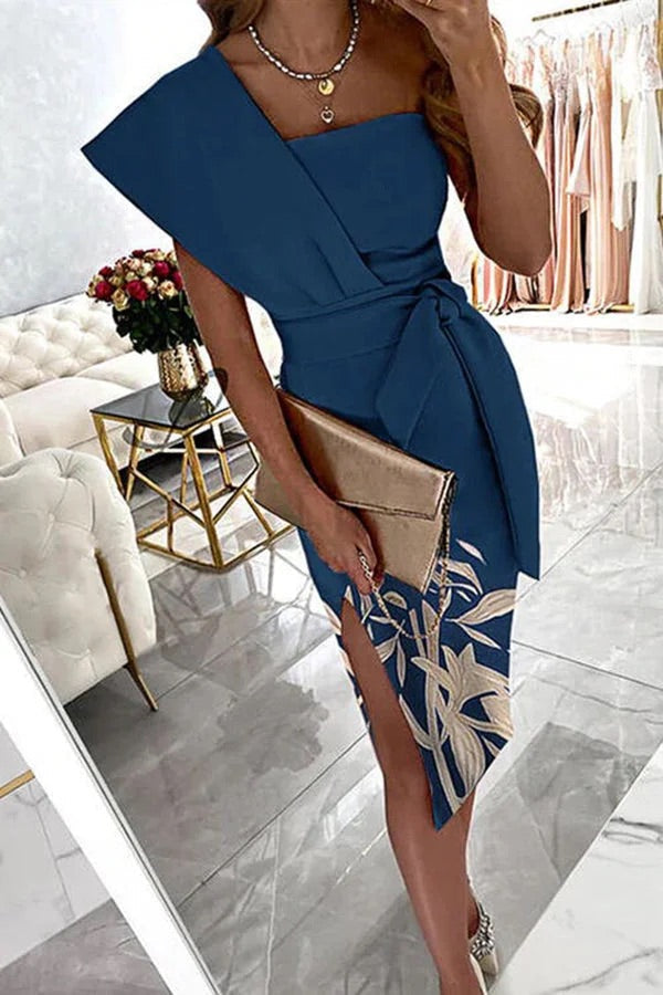 Drune | Carrie In Paris Knoten Taille Bleistiftkleid