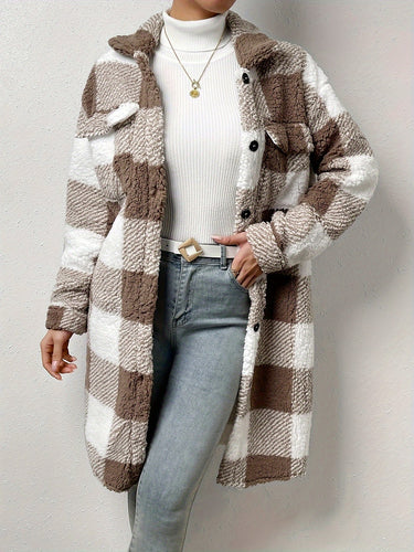 Drune | Sherpa-Jacke - elegante Damen-Außenjacke für Stil und Wärme
