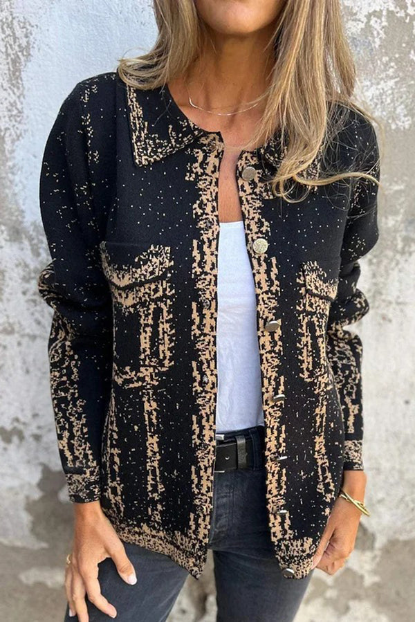 Drune | Revers Metall Schnalle Lässige Lockere Jacke