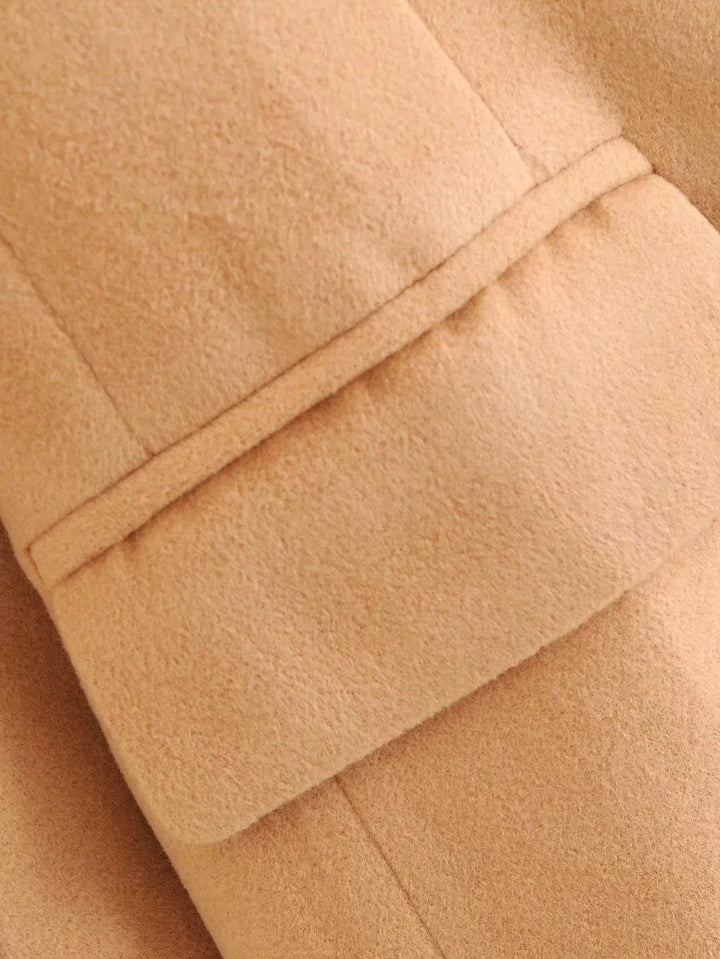 Drune | Zweireihige Jacke mit Kapuze