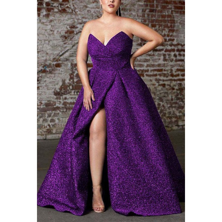 Drune | Elegantes Langes Kleid Größe Groß