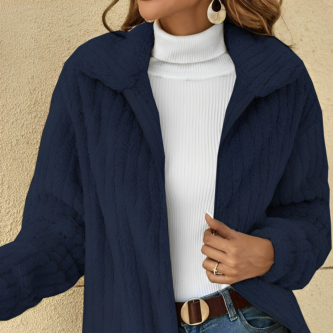 Drune | Frauen Stylischer Teddy-Mantel Gemütlicher Stil