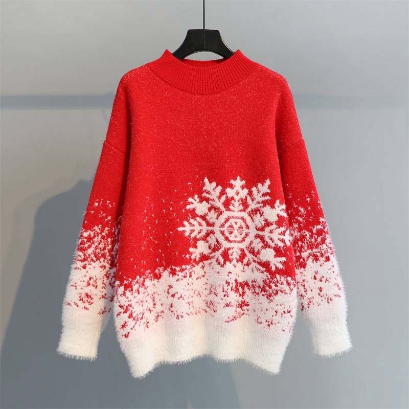 Drune | Gemütlicher Weihnachtsstrickpullover für Damen