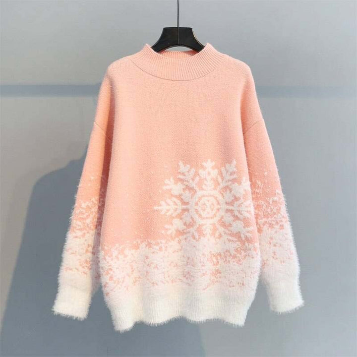 Drune | Gemütlicher Weihnachtsstrickpullover für Damen