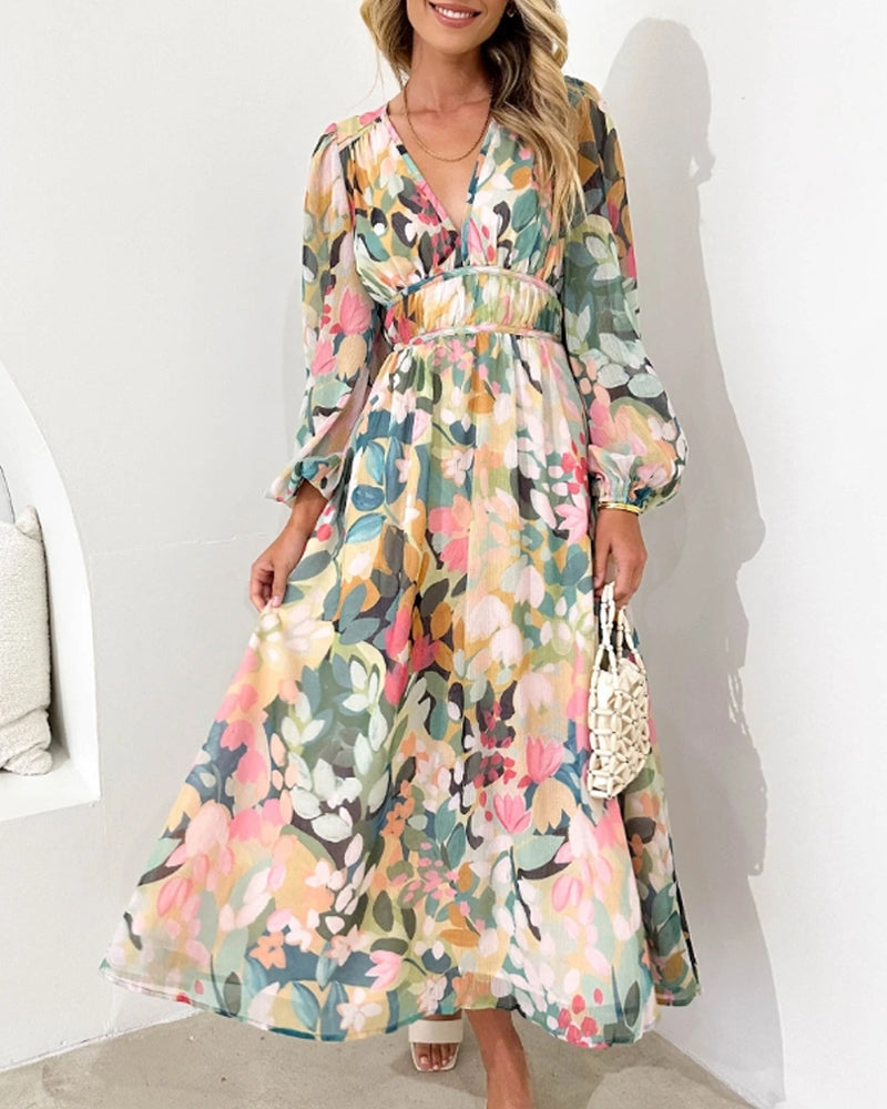 Drune | Elegantes Floral Kleid