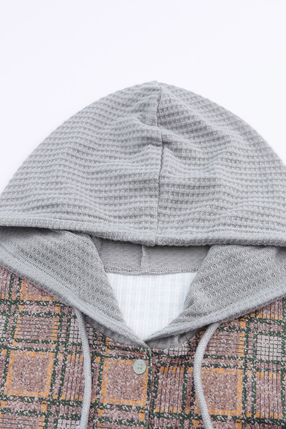 Drune | Gesmusterte Hemd mit Kapuze Polyester Ideal Für Den Alltag