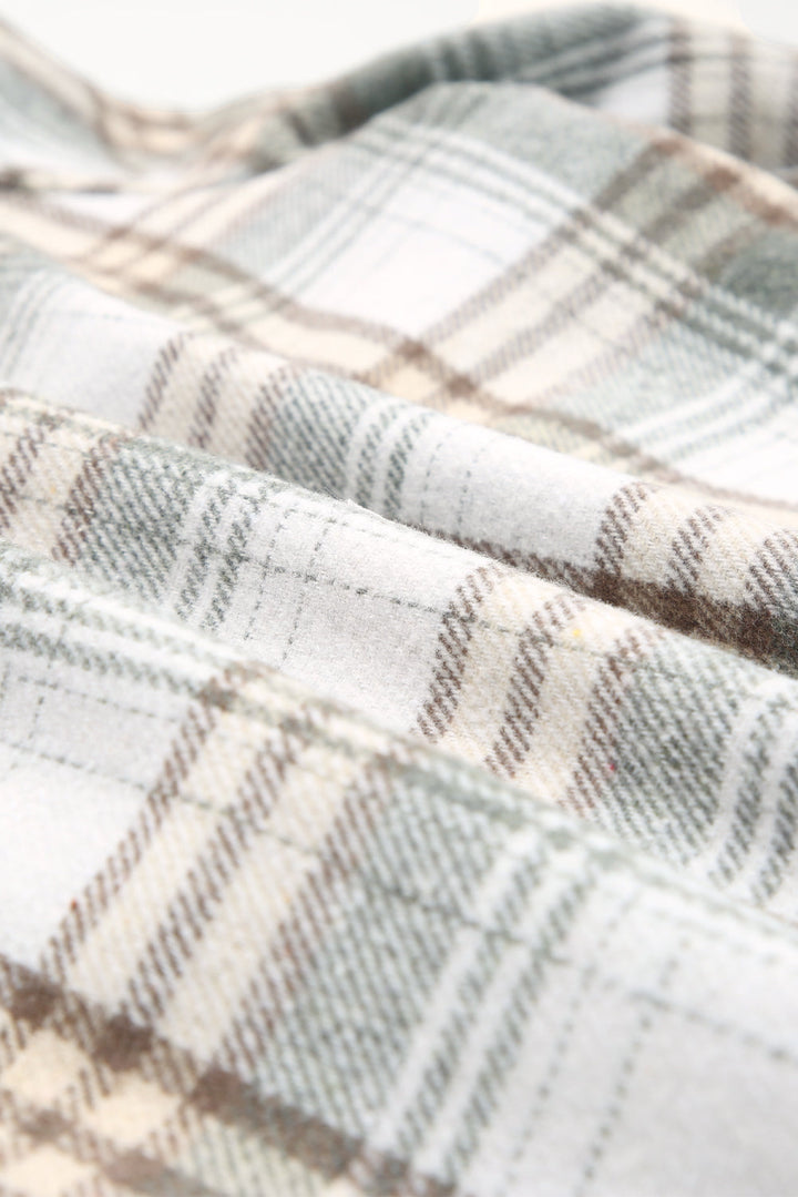 Drune | Gitterjacke mit Plüschfutter Warm und Stilvoll Ideal Für Den Alltag