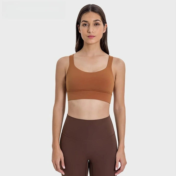 Drune | Schöner Rücken Design schlanke Brust heben nahtlose Yoga-BH