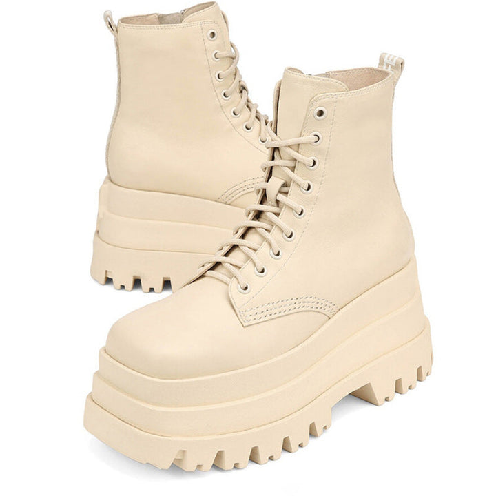 Drune | Mode Schnürsenkel Martin Knight Damen Stiefeletten