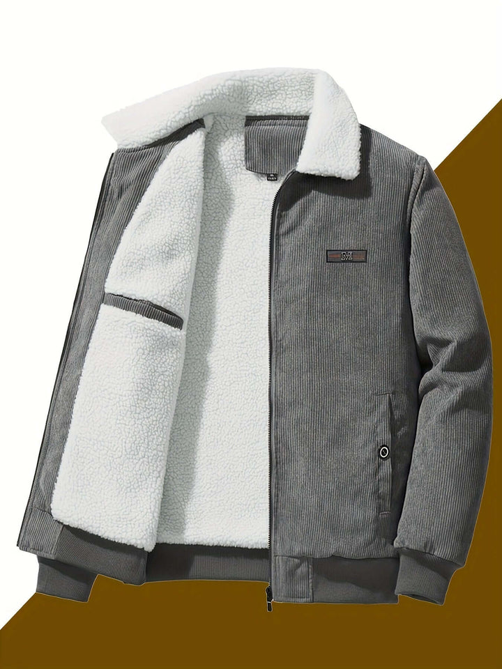 Drune | Herren Warme Winterjacke - Dicke Steppjacke