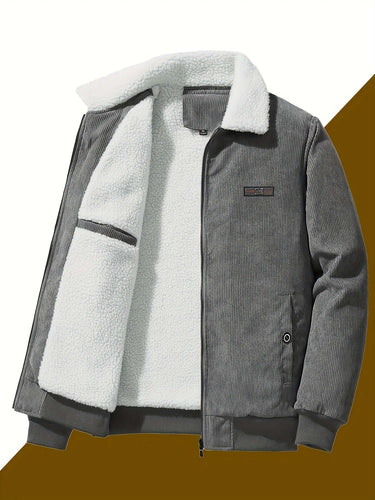 Drune | Herren Warme Winterjacke - Dicke Steppjacke