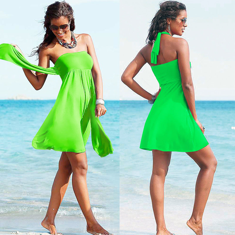 Damen Strandkleid mit variabler Tragemöglichkeit Drune