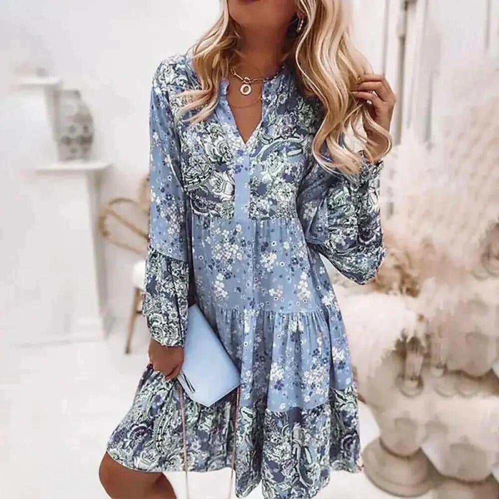 Drune - Blüten Eleganz Blumenkleid