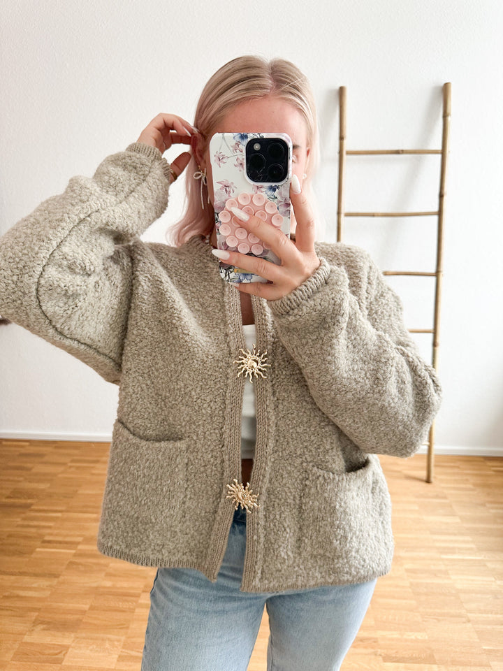 Drune | Cozy plush teddy jacket for casual chic looks