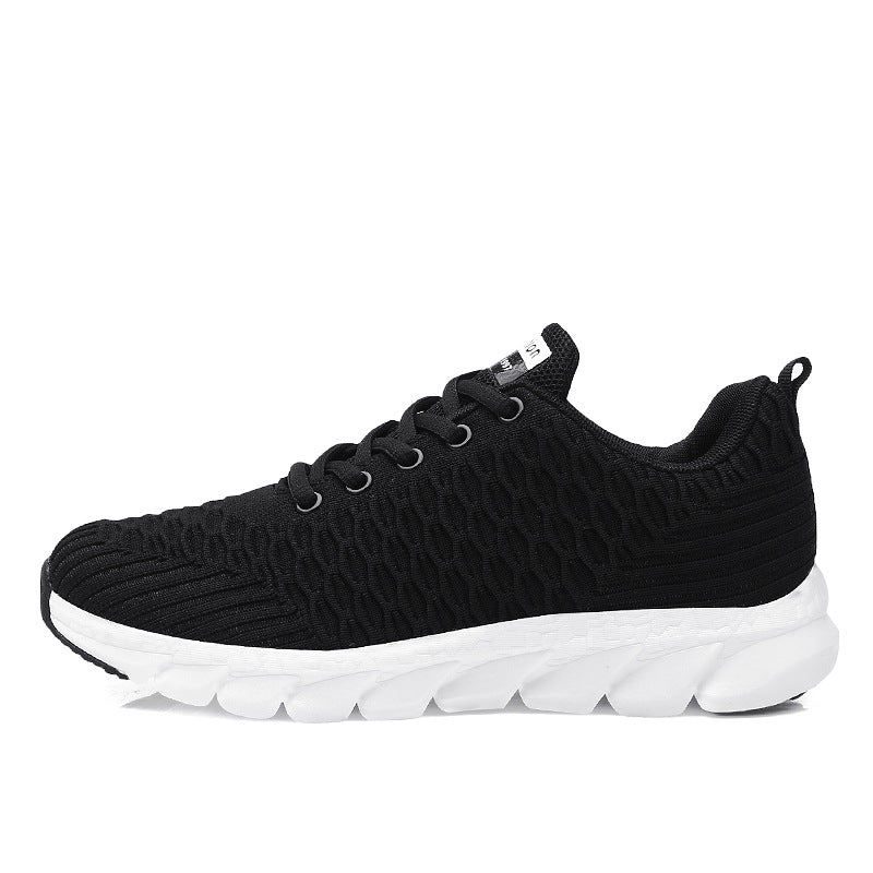 Damen nan leichte atmungsaktive Strick-Sneaker mit gepolstertem Komfort-Fußbett Drune
