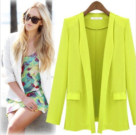 Damen Blazer im eleganten Schnitt mit schmaler Silhouette Drune
