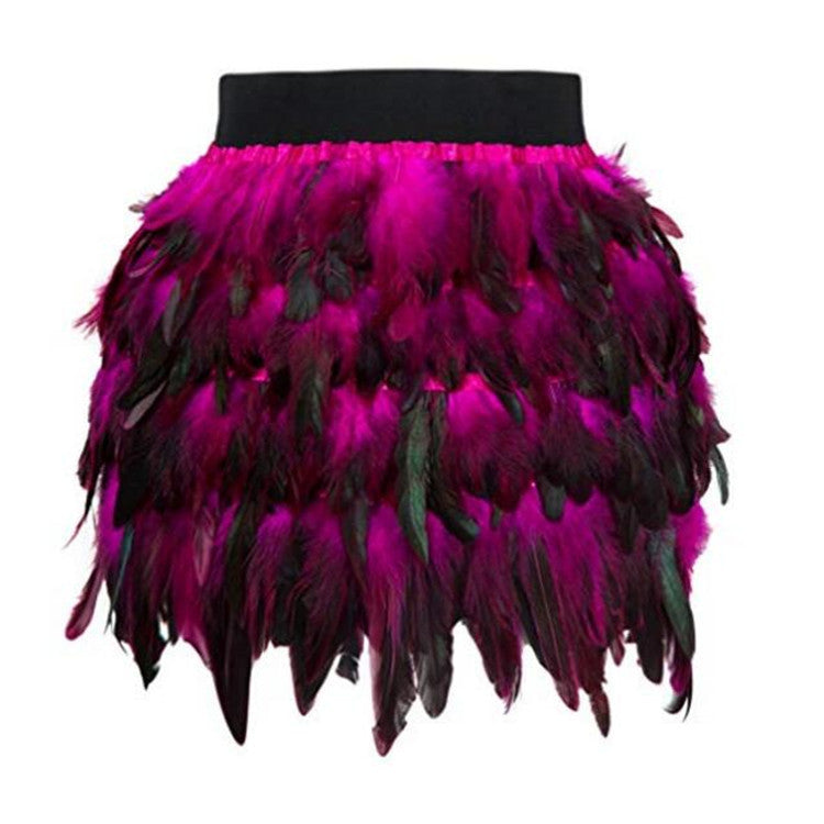 Damen Federrock Drune