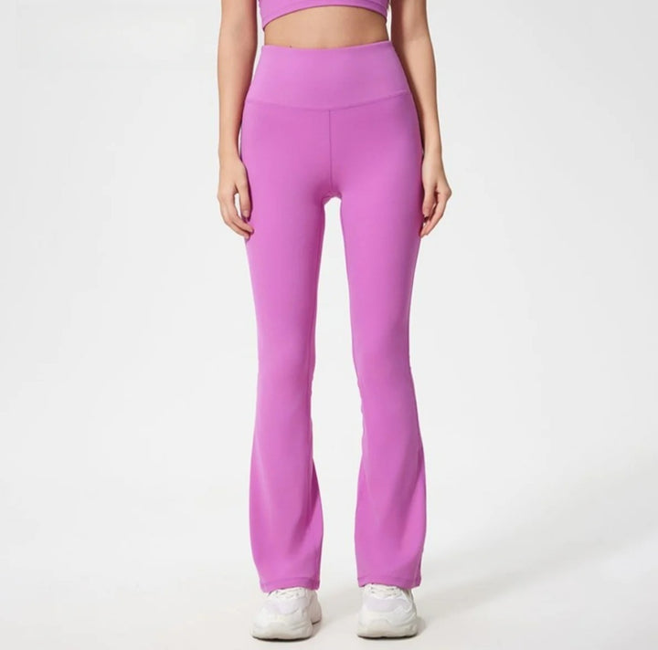 Drune | Hohe Taille nackt atmungsaktiv Yoga Sport Neun-Punkt-Hose