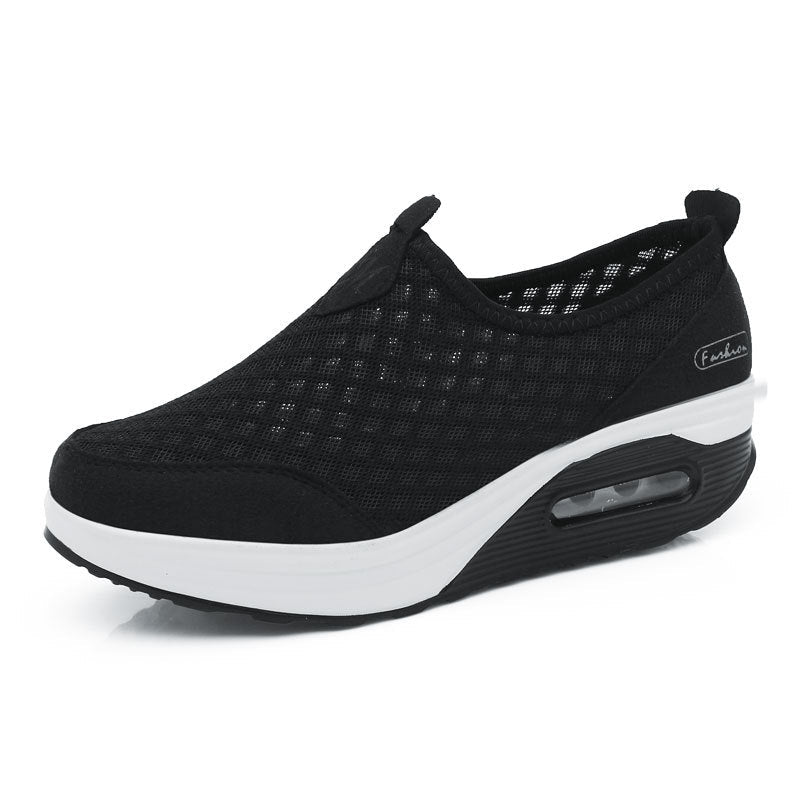Damen Atmungsaktive Slip-On Sneakers mit Luftpolster-Technologie Drune