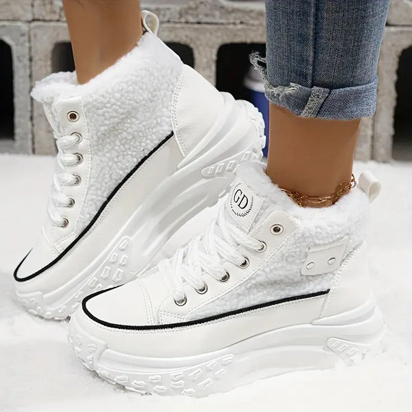 Drune | gemütliche winter schneestiefel mit fleecefutter