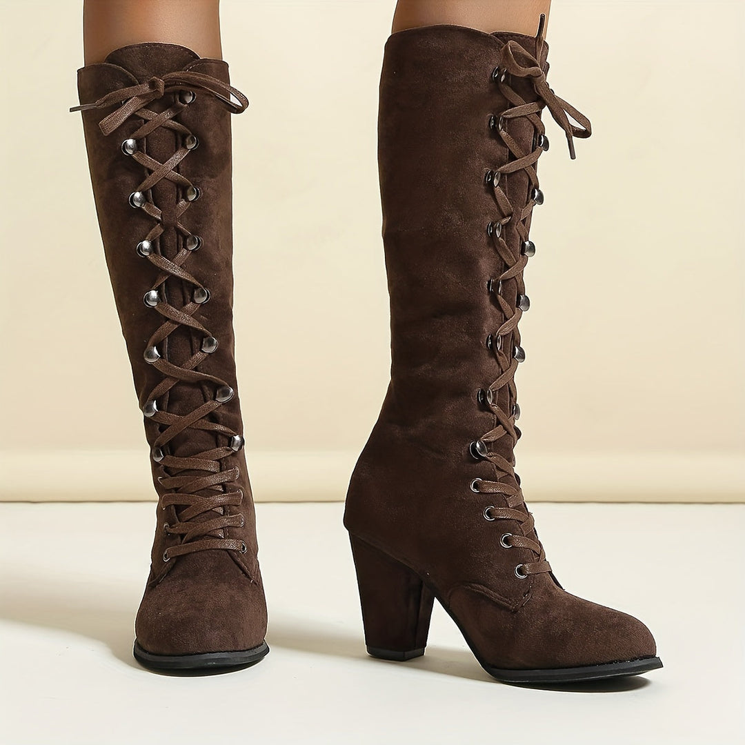 Drune | Knielange, Bequeme Lange Winterstiefel Für Damen