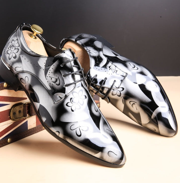 Drune | Große Herren Business Freizeitschuhe Aus Glanzleder