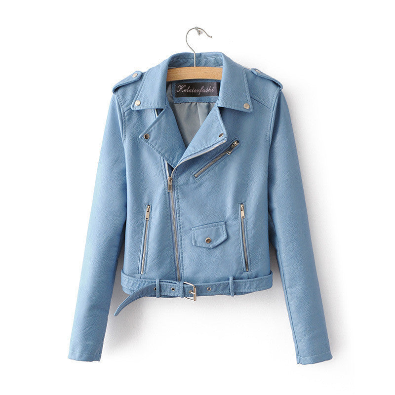 Drune | Elegante Lederjacke für Damen mit Gürtel