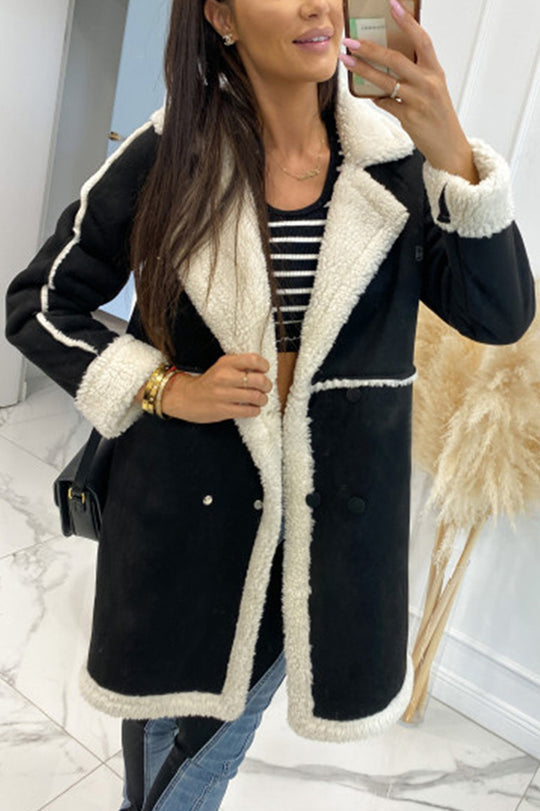 Drune | Lammwolle Patchwork Freizeitjacke