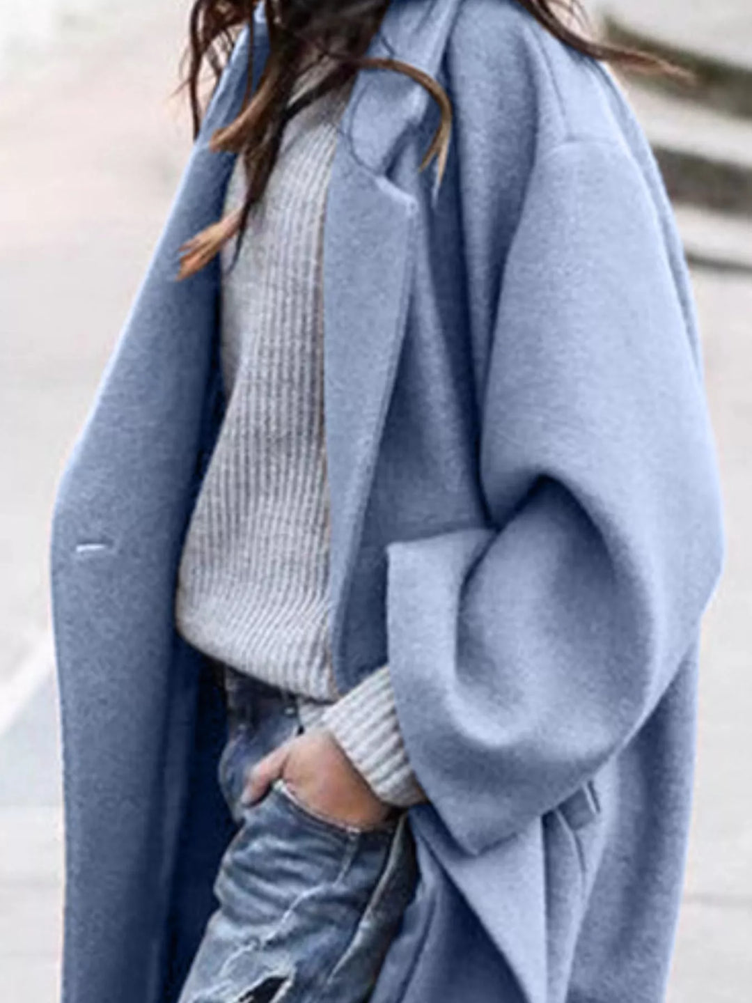 Drune | Damen Oversized Langer Wintermantel