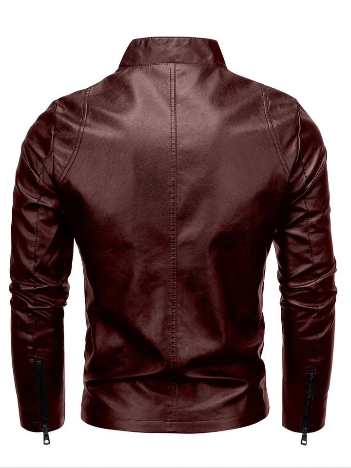 Drune | Stylische Lederjacke Im Modernen Look