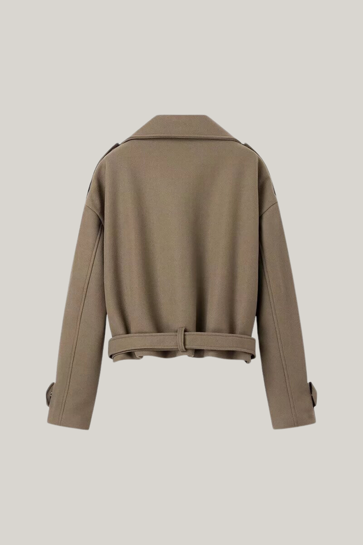 Drune | Kragenbeltes Jacke