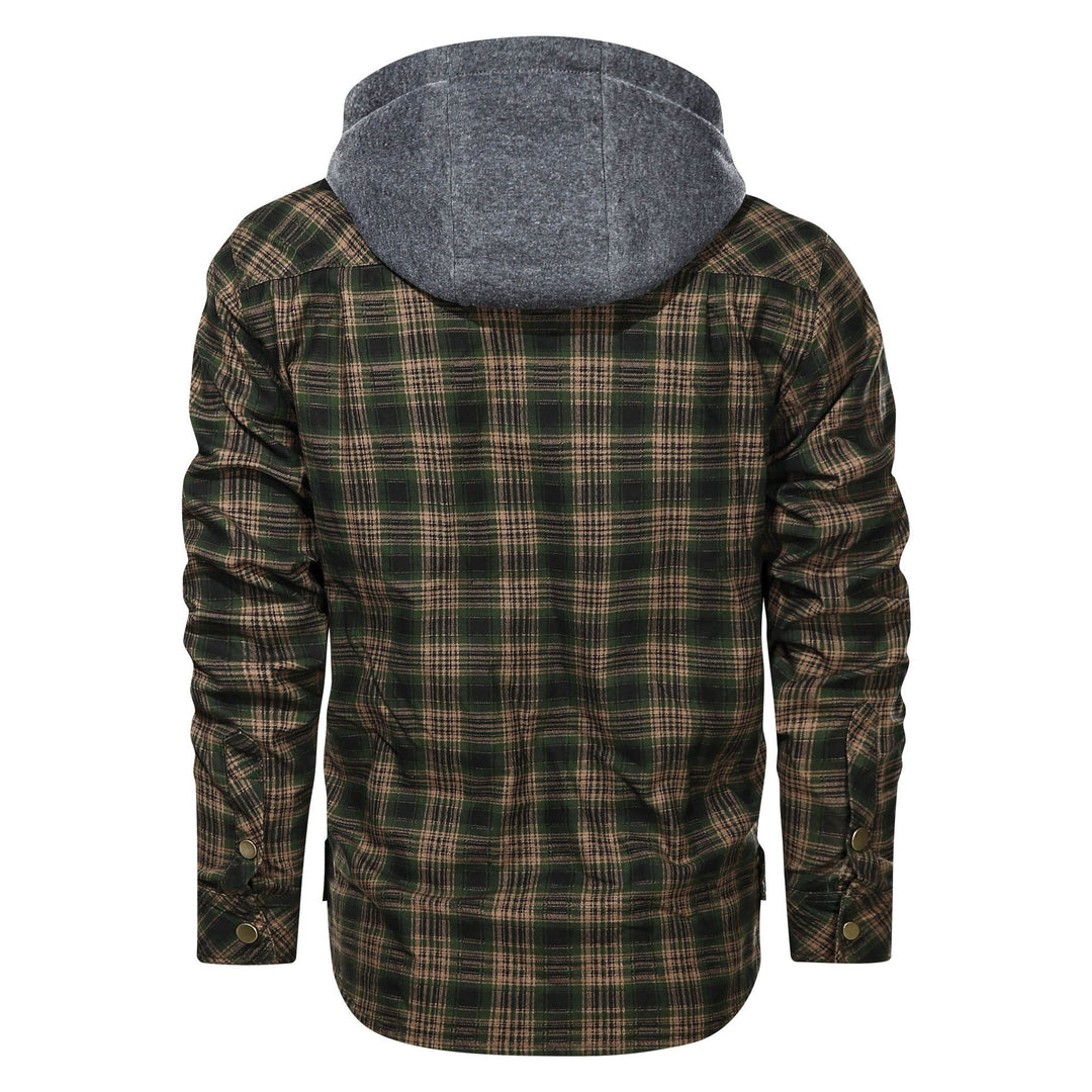 Drune | Karierte Herrenjacke