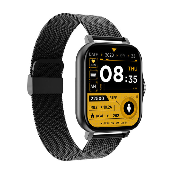 Drune Smart Uhr Schrittzähler Herzfrequenzüberwachung Bluetooth Anruf