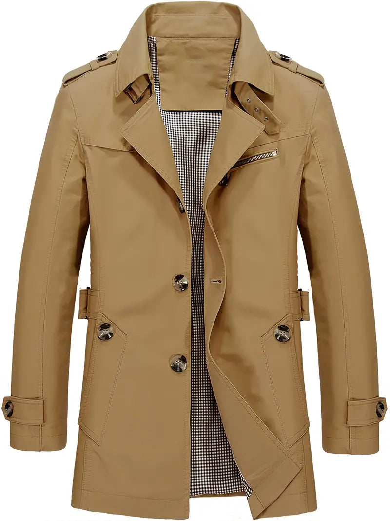 Drune | Herren Große Größe Baumwollwindjacke Für Frühling Und Herbst