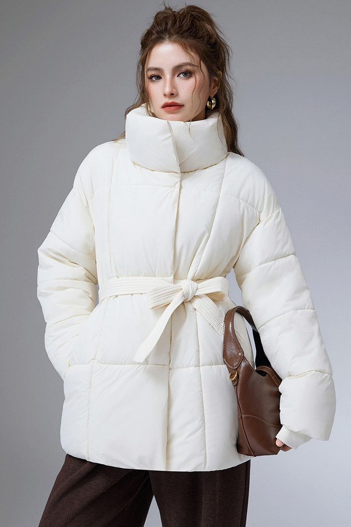 Drune | Lässige Gekürzte Baumwoll-Pufferjacke