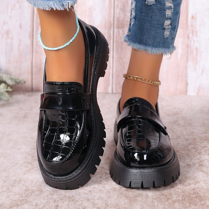 Drune | Women moccasins with thick sole