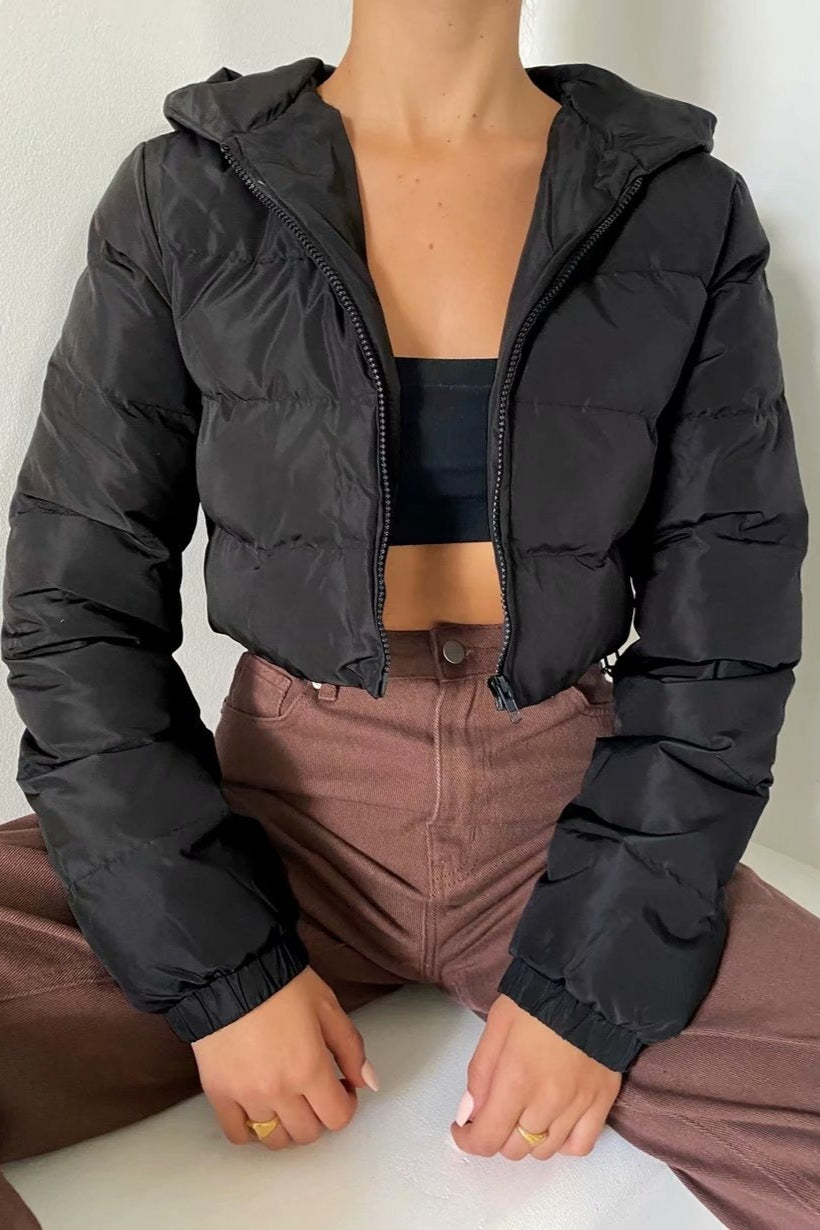 Drune | Kapuzen Steppjacke