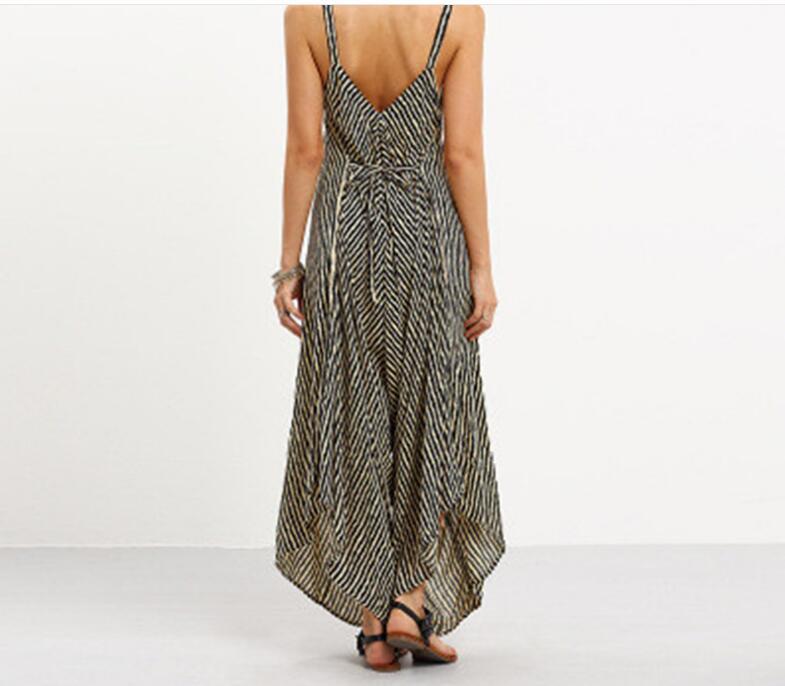 Damen lässiger Jumpsuit mit asymmetrischem Schnitt und weitem Bein Drune