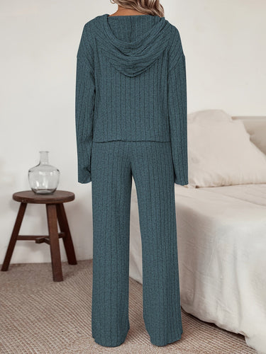 Drune | Damen Freizeit Uni Farbener Kapuzenpullover und