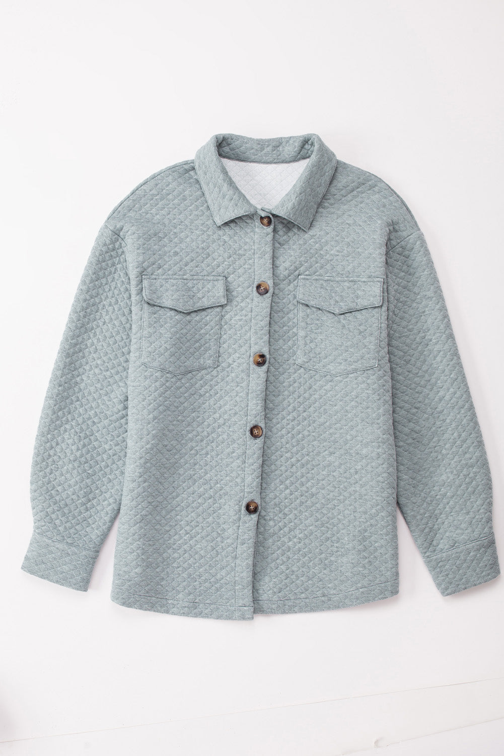 Drune | Leichtgewicht Gesteppte Hemdjacke Polyester Komfort und Stil