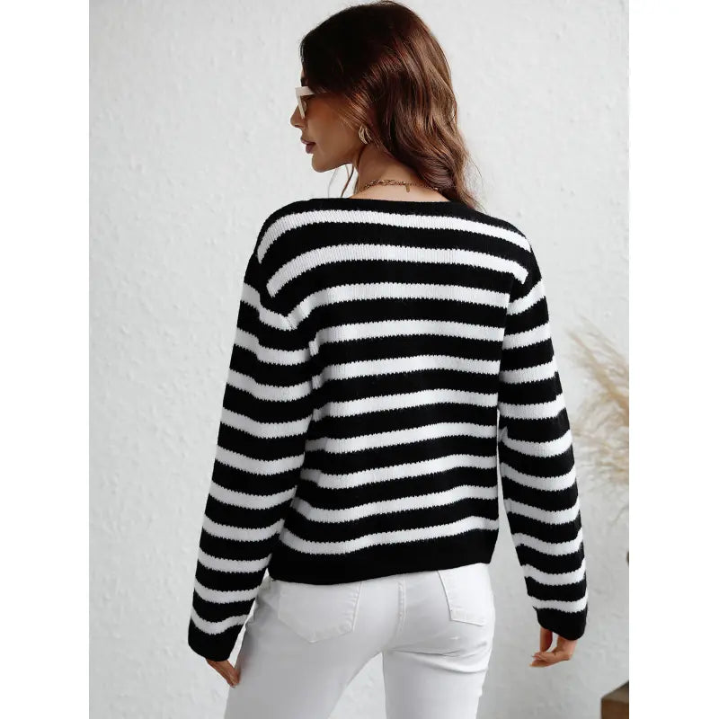 Drune | Strick-Cardigan mit Knöpfen und seitlichen Taschen
