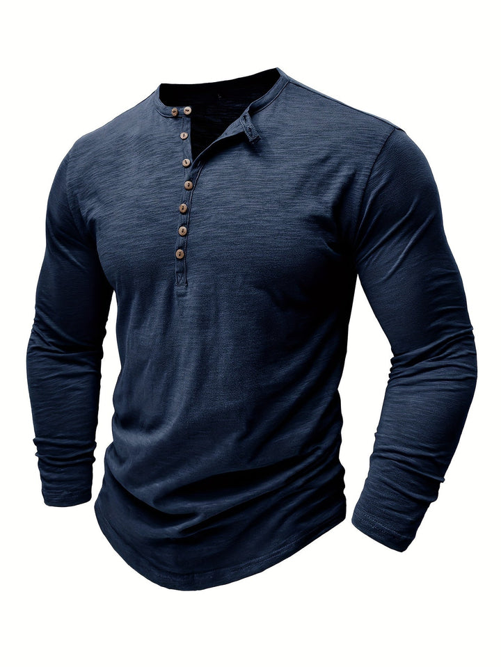 Drune | Henley Hemden für Herren mit zeitlosem Stil Komfort