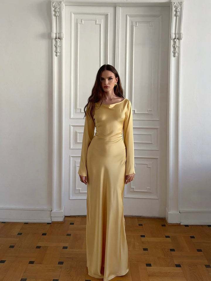 Drune | Leichte Maxikleid mit Romantischem Schnitt