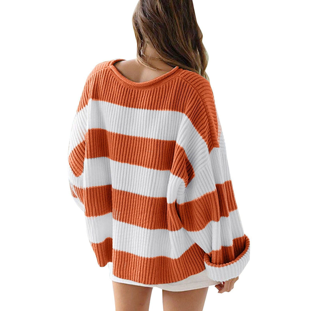 Drune | Lässiger gestreifter Pullover für Damen