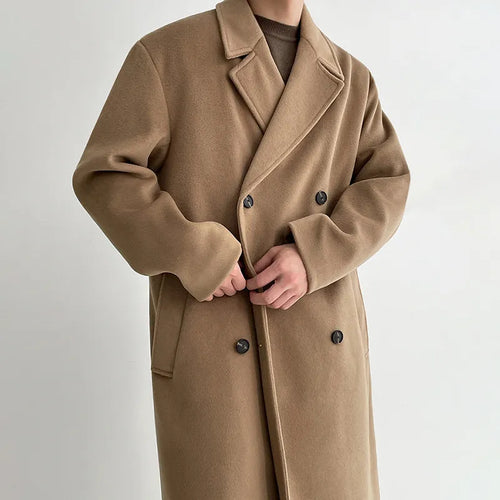 Drune | Mittel langer Herrenmantel für Herbst und Winter